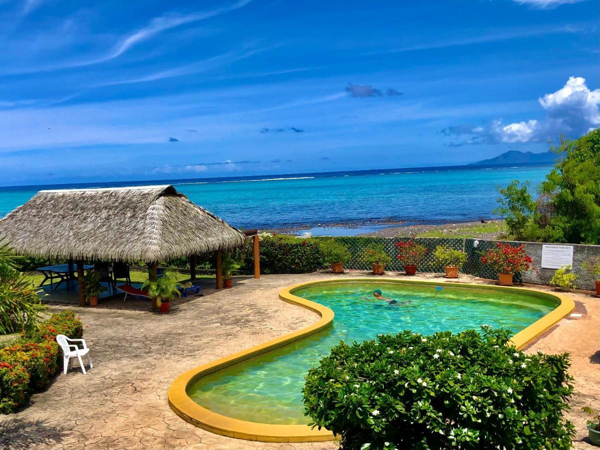 Superbe Bord De Mer, Acces Lagon Et Piscine Privee Paea Exteriér fotografie