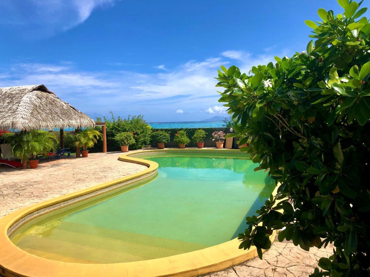 Superbe Bord De Mer, Acces Lagon Et Piscine Privee Paea Exteriér fotografie