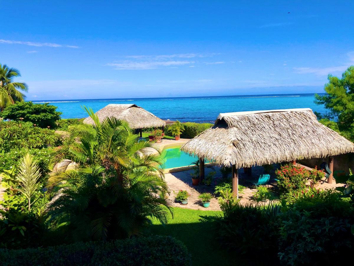 Superbe Bord De Mer, Acces Lagon Et Piscine Privee Paea Exteriér fotografie